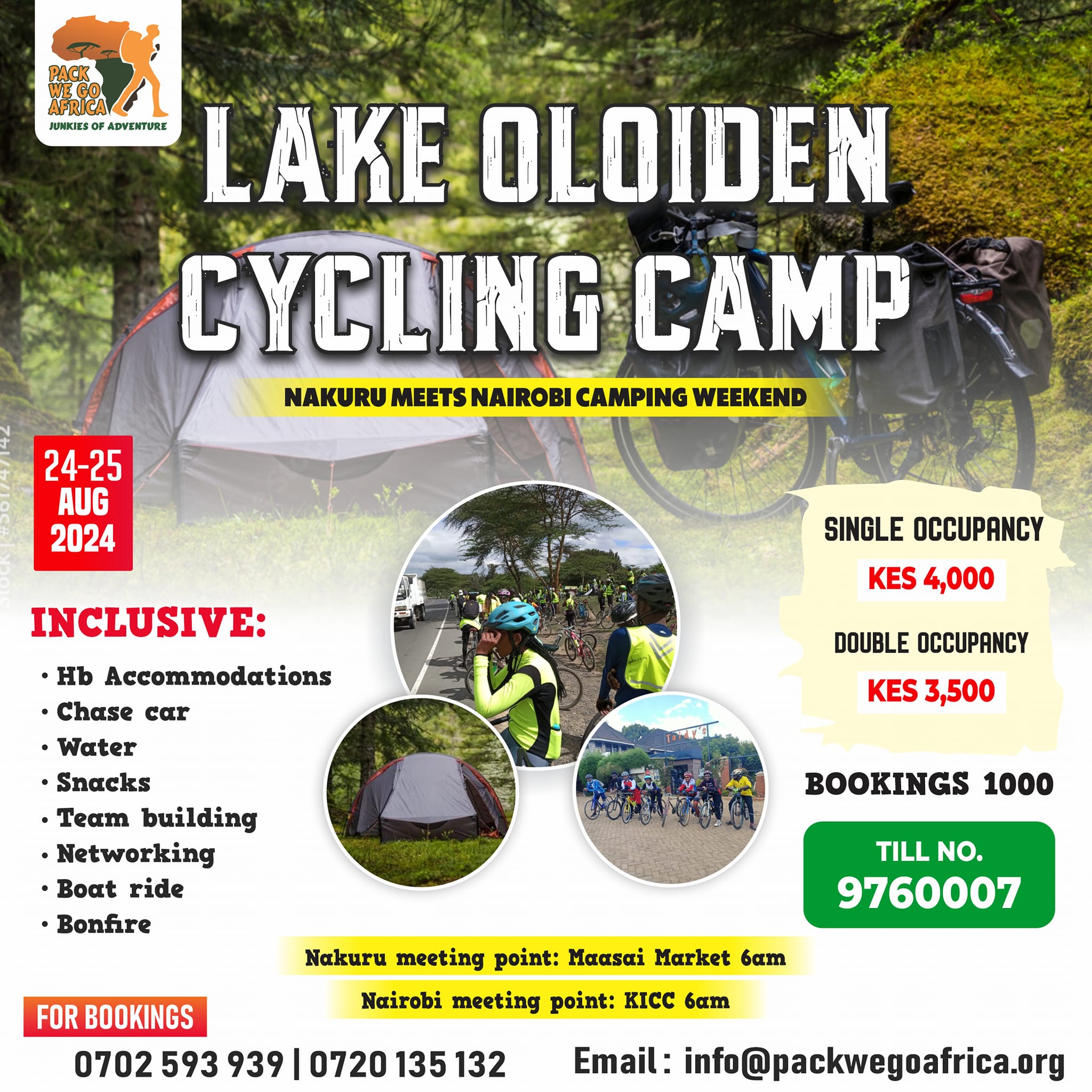  Lake Oloiden Cycling Camp