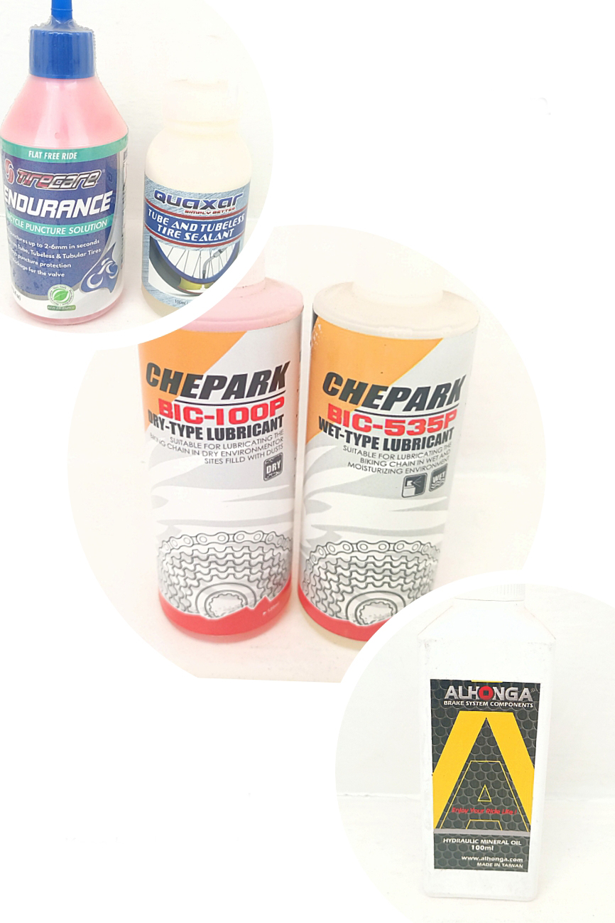 Lubes, Brake fluids and Sealants