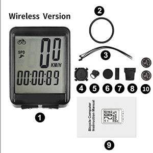 Cyclocomputer BKV-1537 Wireless